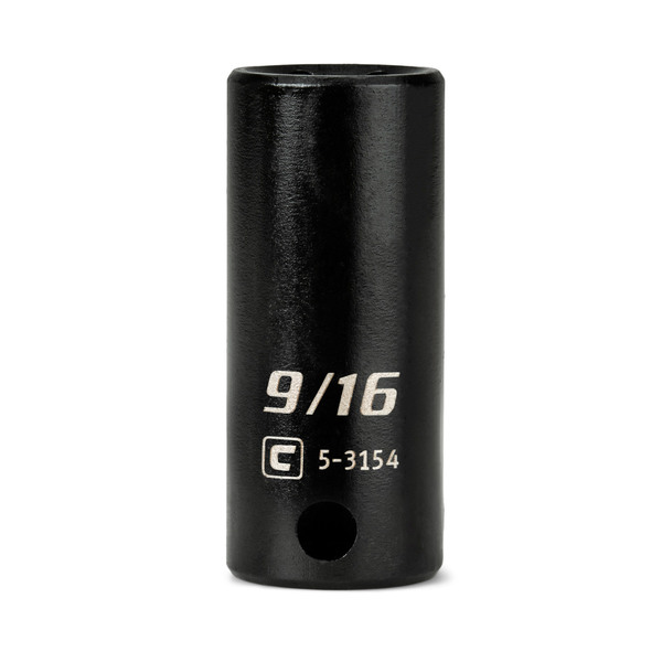 Capri Tools 3/8 in. Drive 9/16 in. Semi-Deep Impact Socket CP53154